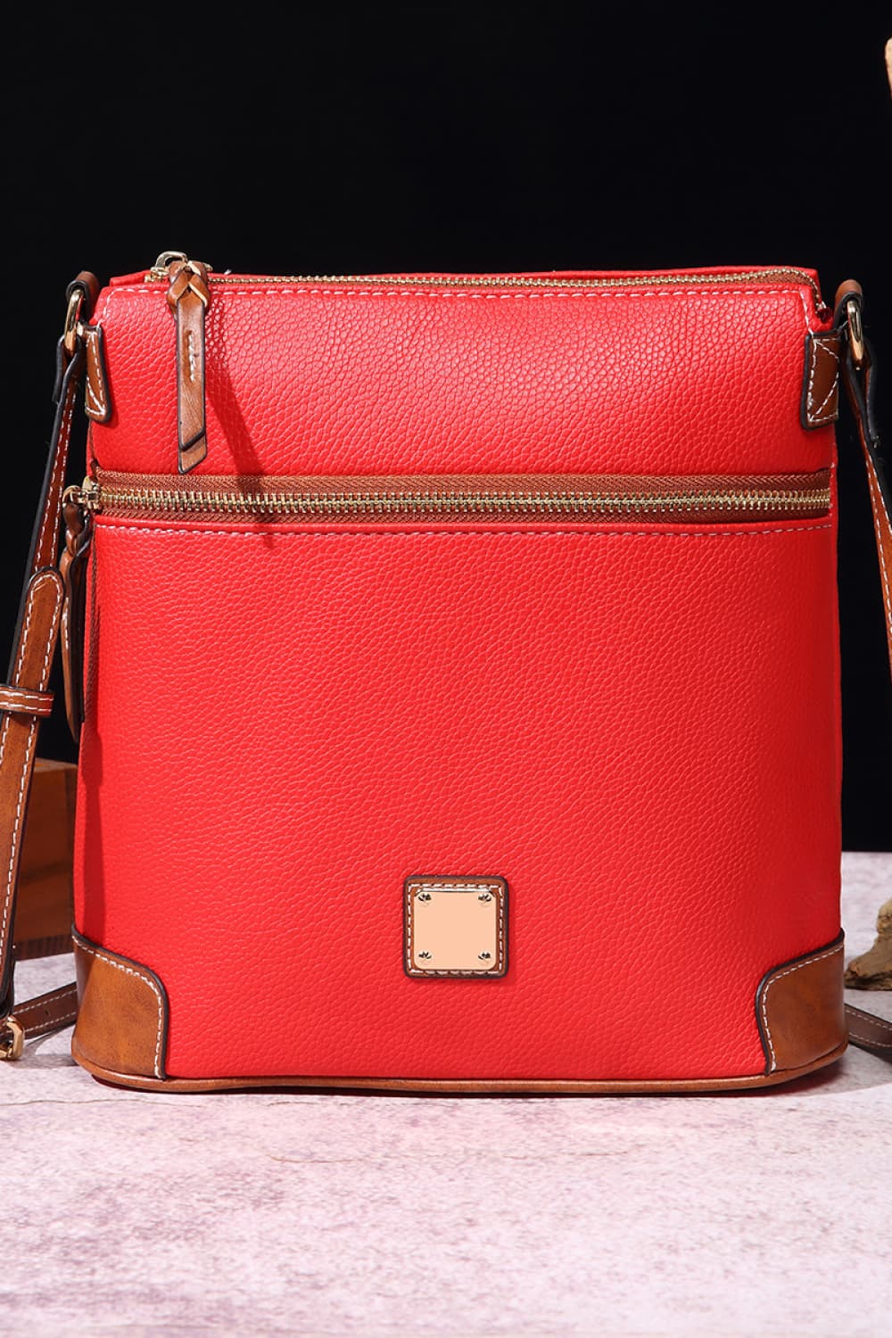 PU Leather Crossbody Bag - All In The Bag