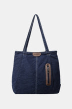 Medium Denim Tote Bag - All In The Bag