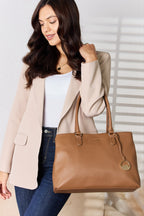 David Jones Structured Leather Handbag - All In The Bag