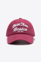 Embroidered Graphic Adjustable Baseball Cap