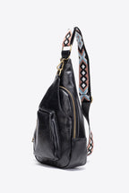 All The Feels PU Leather Sling Bag - All In The Bag