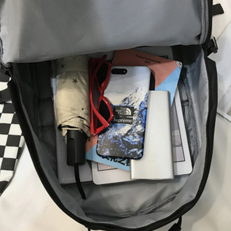 Oxford Cloth Adjustable Straps Backpack Bag - All In The Bag