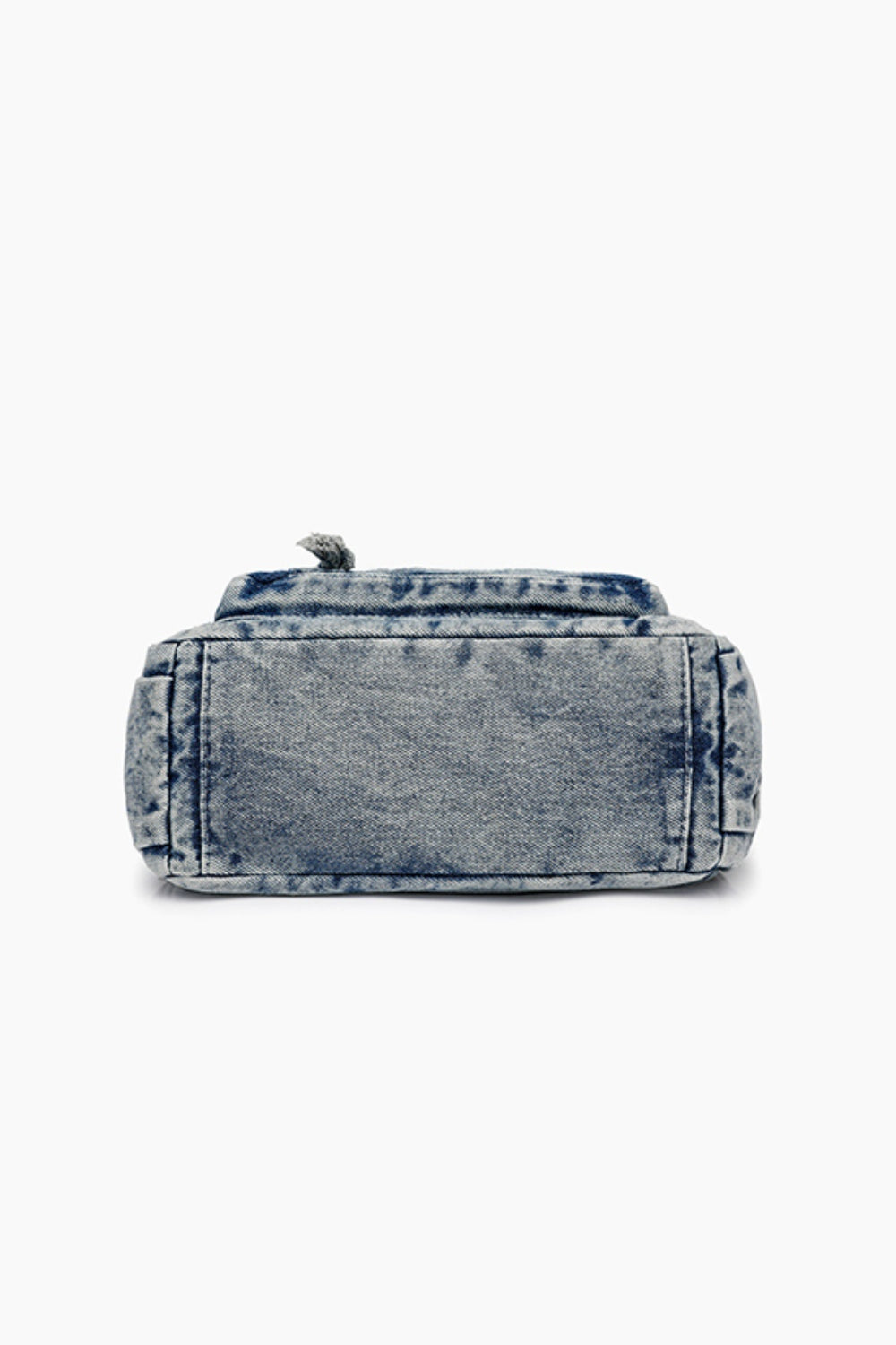 Adjustable Strap Denim Crossbody Bag - All In The Bag
