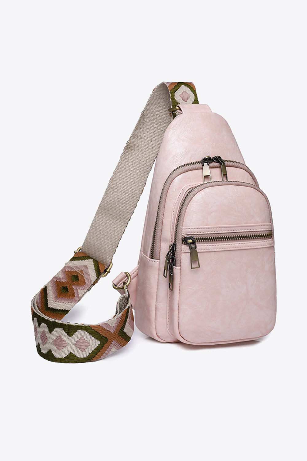 Adored It's Your Time PU Leather Sling Bag - All In The Bag