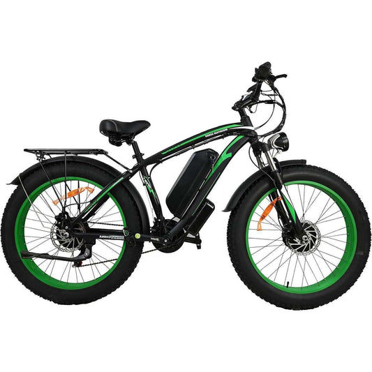 2000W Motor Electric Bike Adults - 31 MPH Electric Bike With 26 Inches Fat Tire 20AH Removable Battery, Hydraulic Disc Brake 21 Speed - All In The Bag 