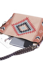 Geometric Canvas Tote Bag - All In The Bag