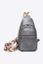 Adored It's Your Time PU Leather Sling Bag - All In The Bag