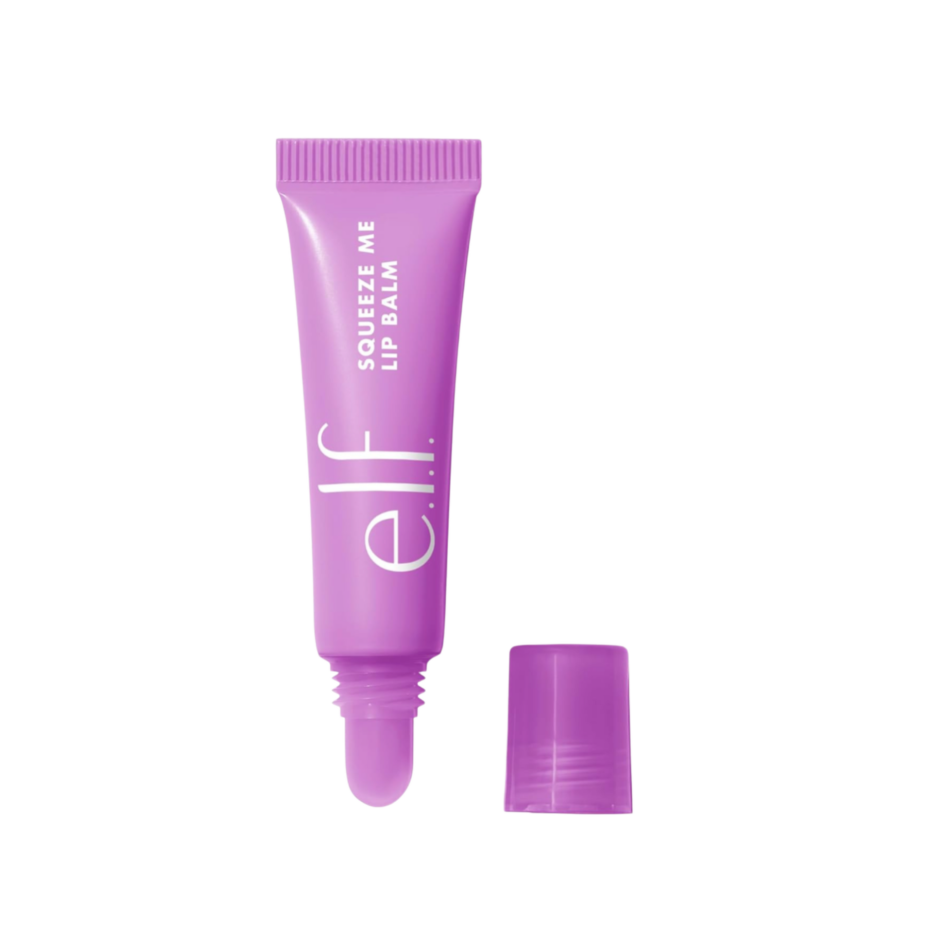 e.l.f. Squeeze Me Lip Balm, Moisturizing Lip Balm For A Sheer Tint Of Colour, Infused With Hyaluronic Acid, Vegan & Cruelty-free, Grape