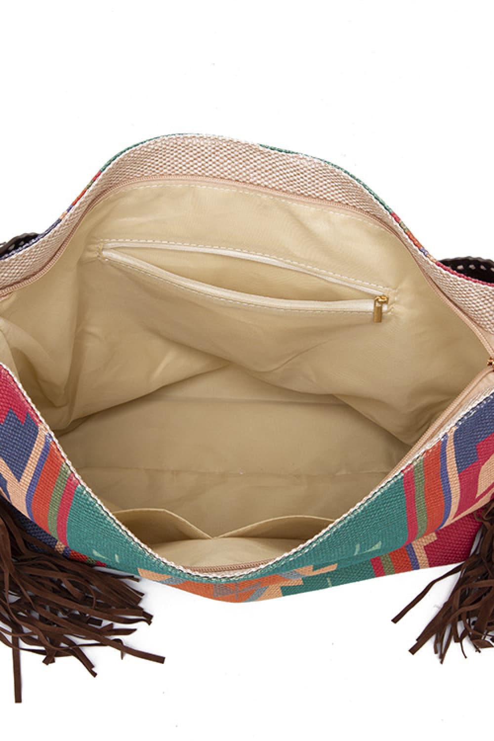 Geometric Canvas Tote Bag - All In The Bag