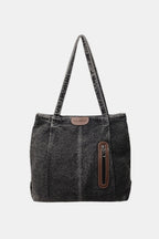 Medium Denim Tote Bag - All In The Bag