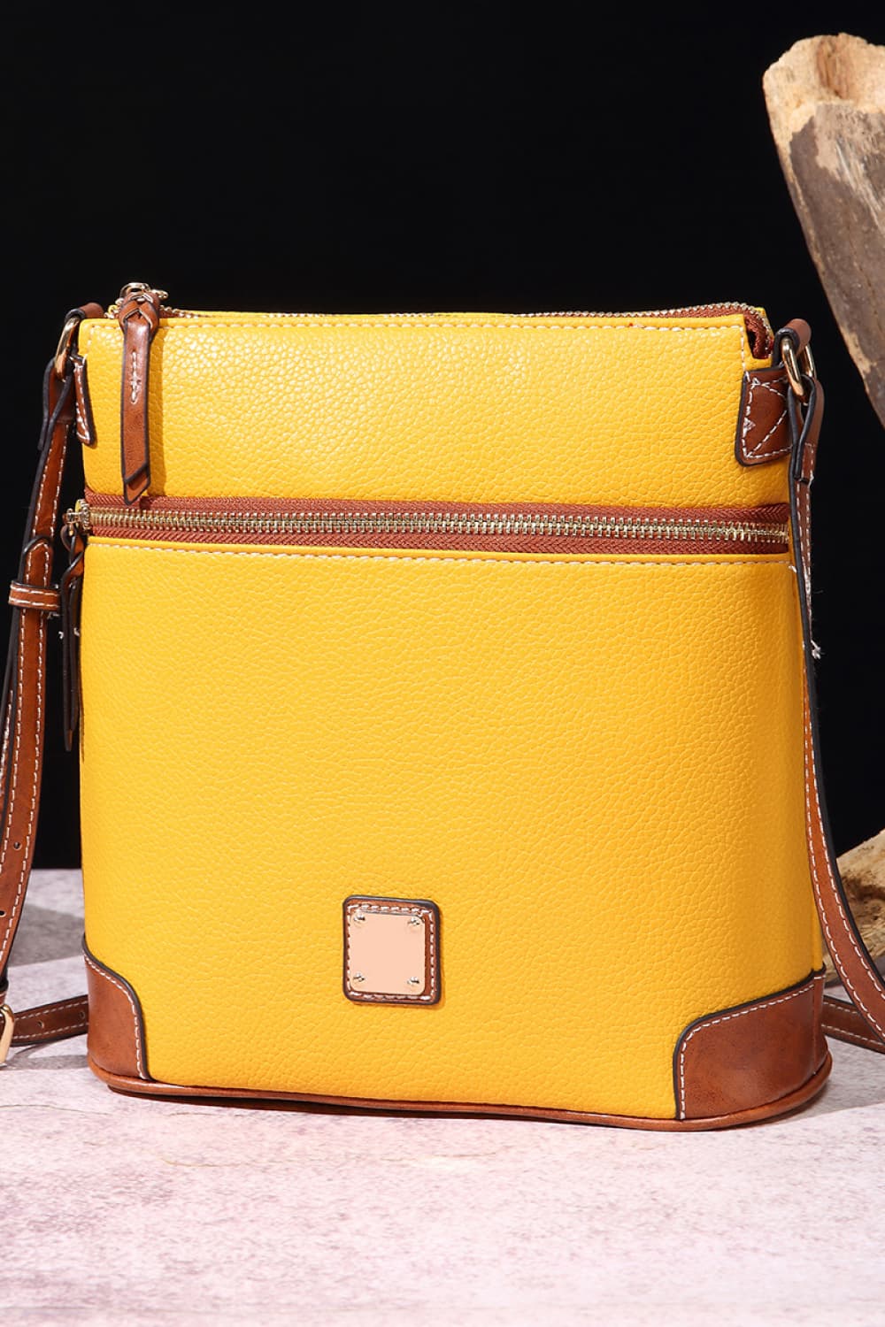 PU Leather Crossbody Bag - All In The Bag