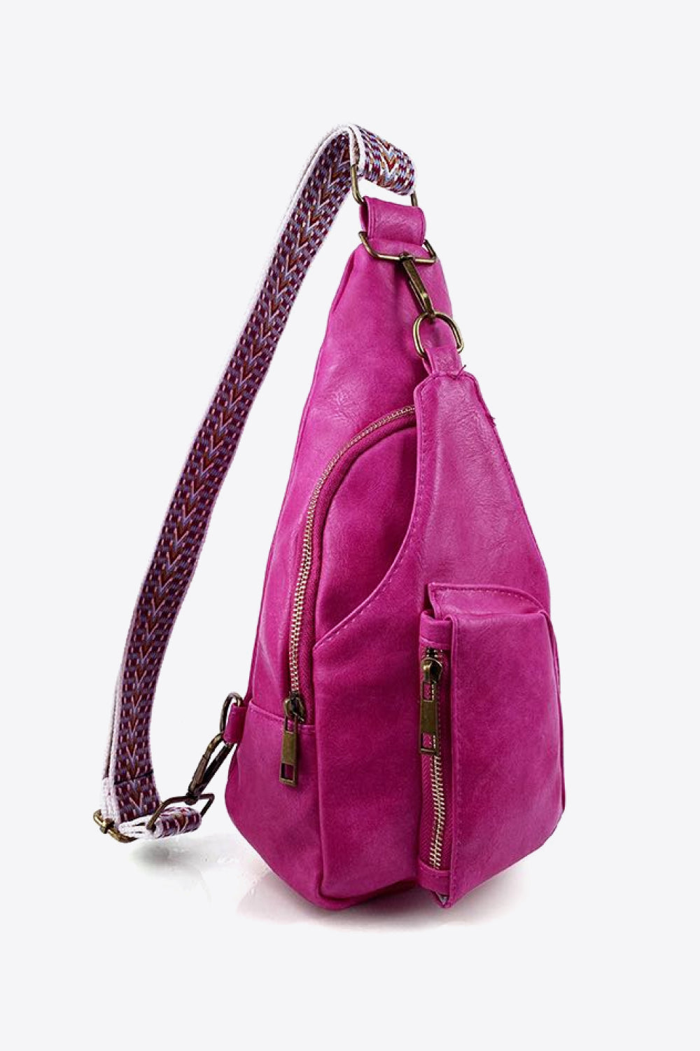 All The Feels PU Leather Sling Bag - All In The Bag
