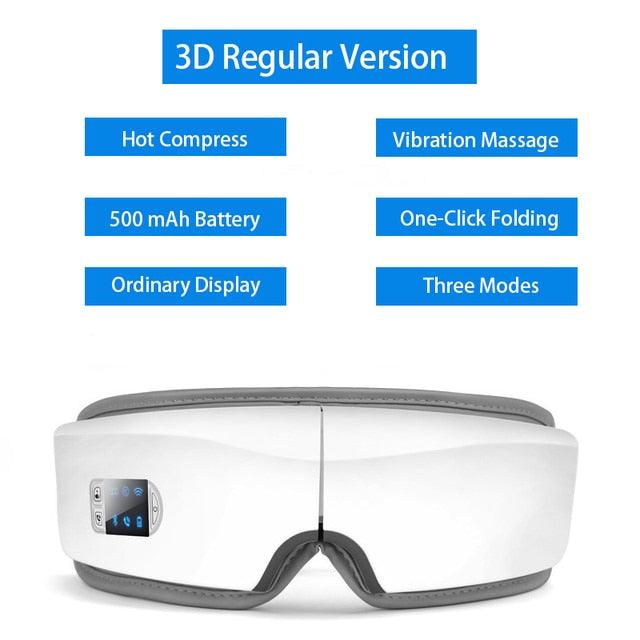 4D Smart Airbag Vibration Eye Care Massager - All In The Bag 