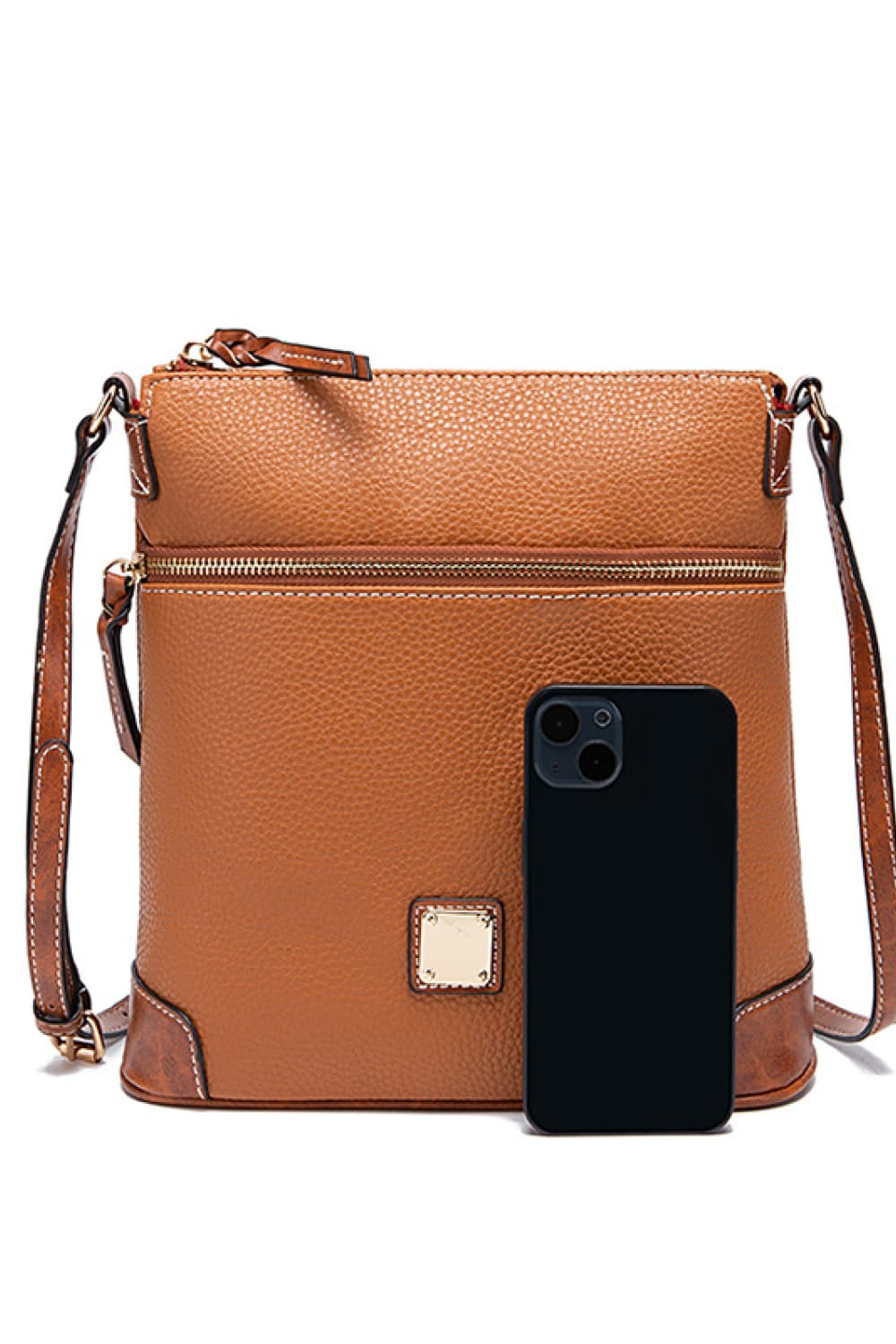 PU Leather Crossbody Bag - All In The Bag