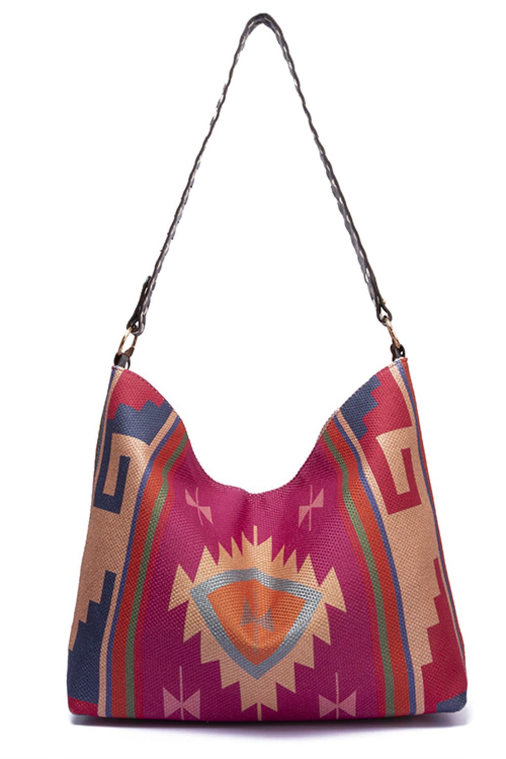 Geometric Canvas Tote Bag - All In The Bag