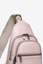 Adored It's Your Time PU Leather Sling Bag - All In The Bag