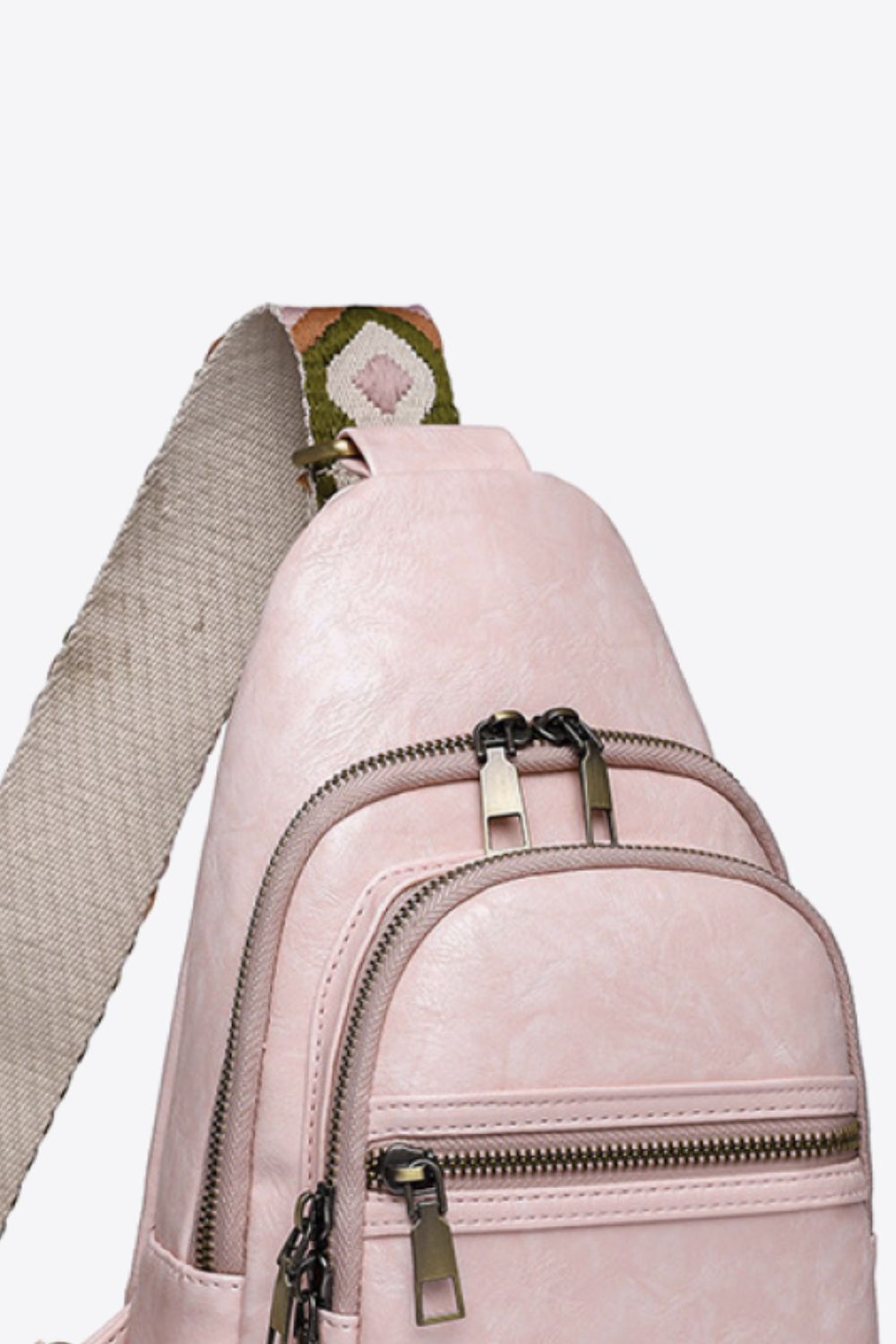 Adored It's Your Time PU Leather Sling Bag - All In The Bag