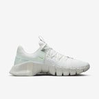 Nike Free Metcon 5 Premium Women's Workout Shoes (FJ1548-100, Summit White/Sea Glass/Barely Green/Light Lemon Twist)