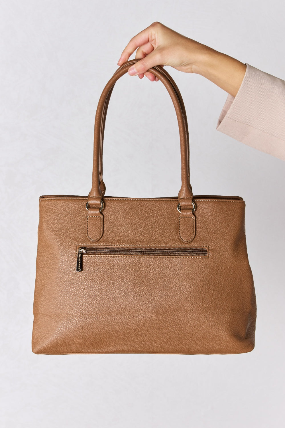 David Jones Structured Leather Handbag - All In The Bag