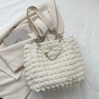 Bubble Textured Tote Bag - All In The Bag