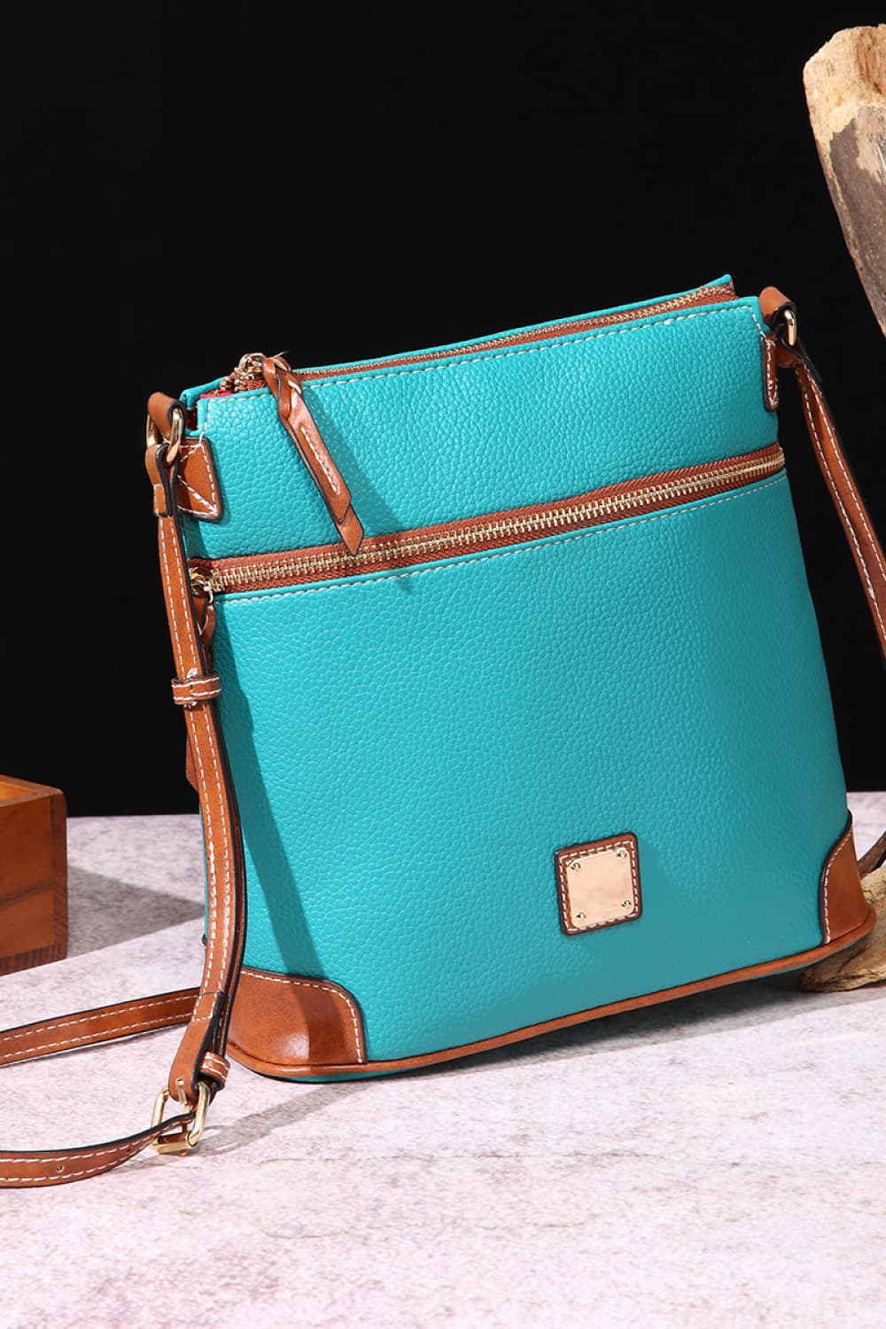 PU Leather Crossbody Bag - All In The Bag