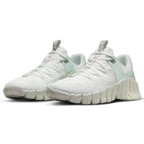 Nike Free Metcon 5 Premium Women's Workout Shoes (FJ1548-100, Summit White/Sea Glass/Barely Green/Light Lemon Twist)