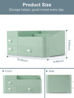 Large Makeup Organizer with Drawers for Vanity or Bathroom