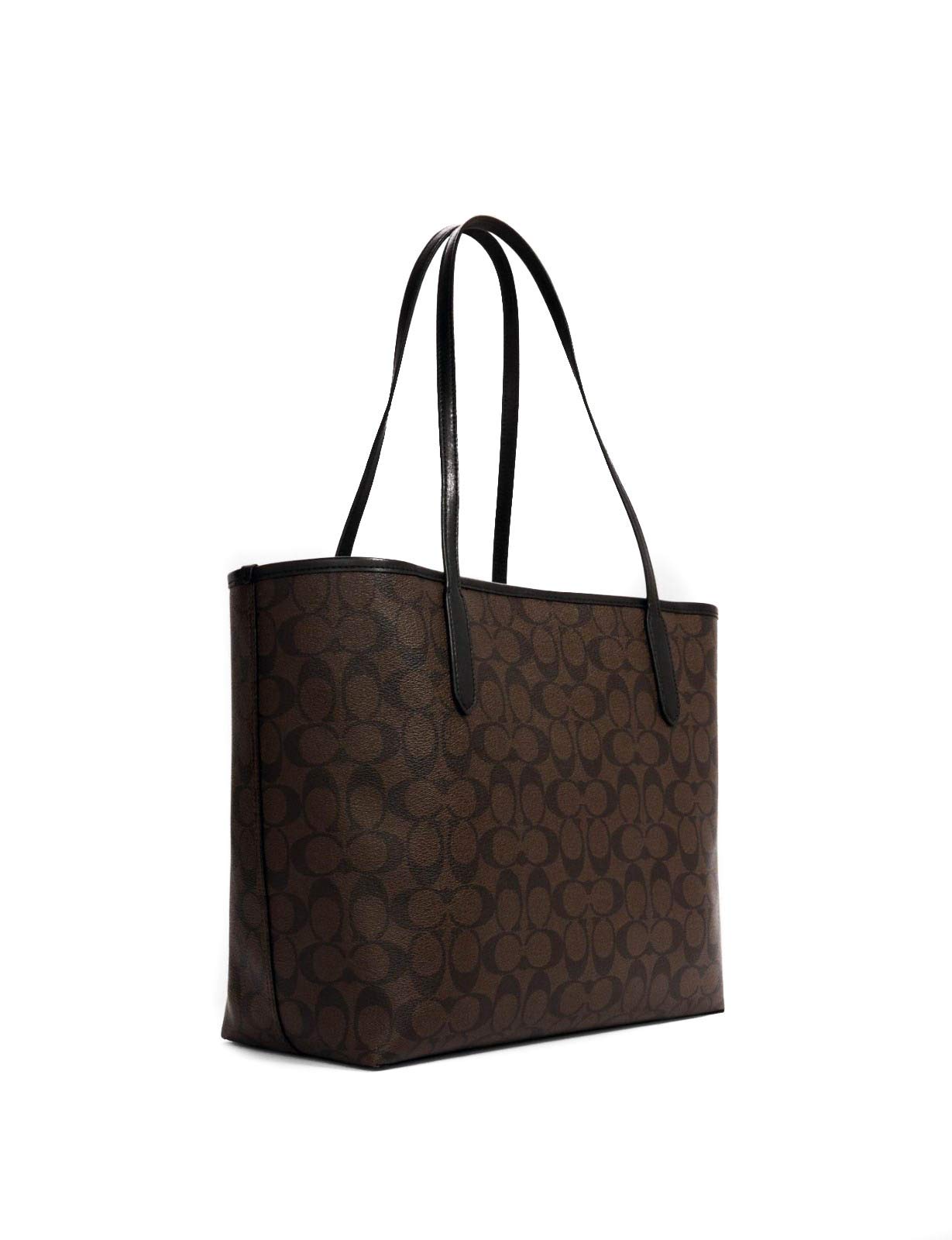 COACH Women's Shoulder City Tote, One Size