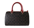 COACH Rowan Satchel in Signature Canvas