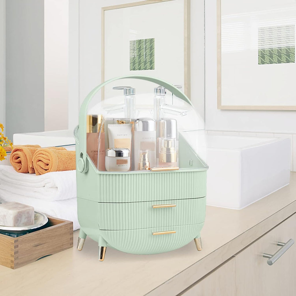 Makeup Organizer with Clear Top