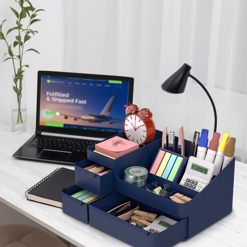 CHANCETSUI Makeup Organizer with Drawer for Vanity