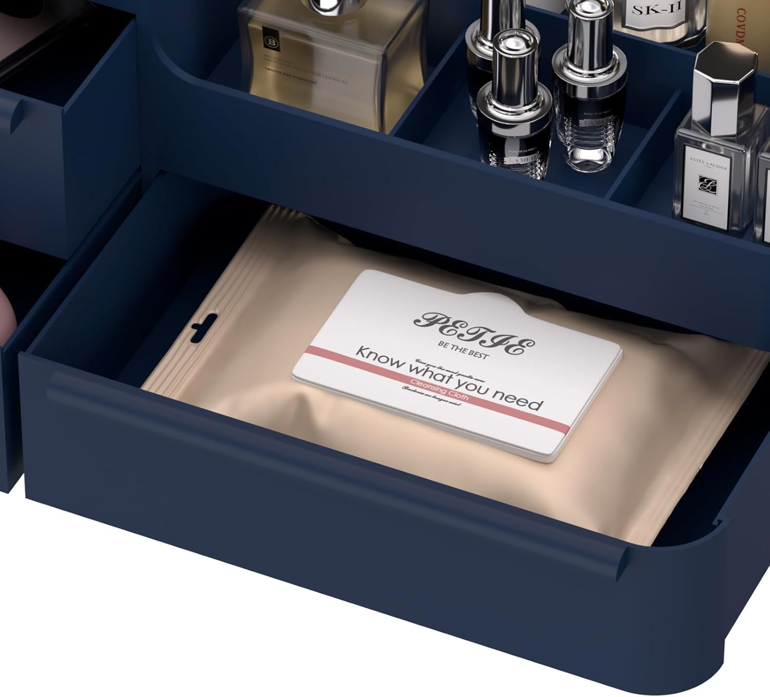 CHANCETSUI Makeup Organizer with Drawer for Vanity