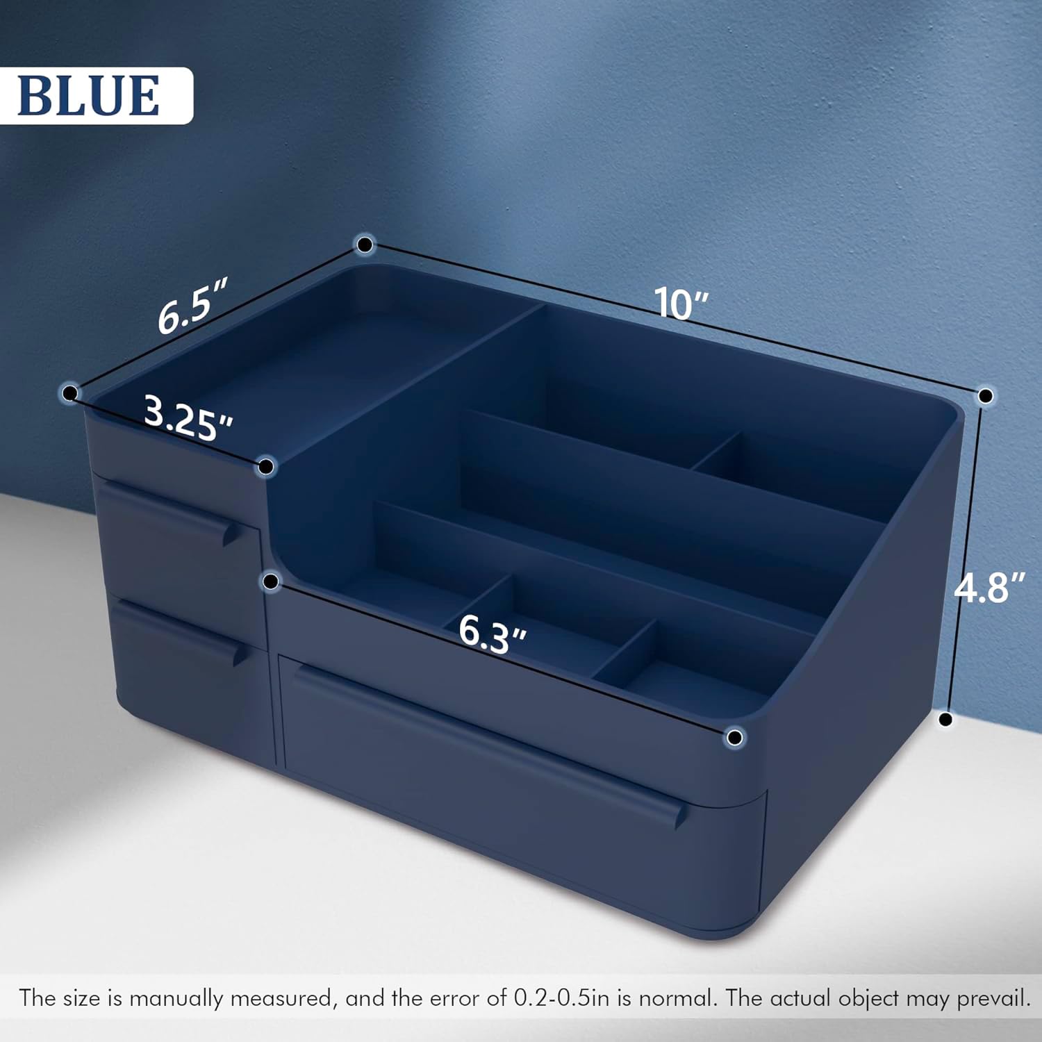 CHANCETSUI Makeup Organizer with Drawer for Vanity