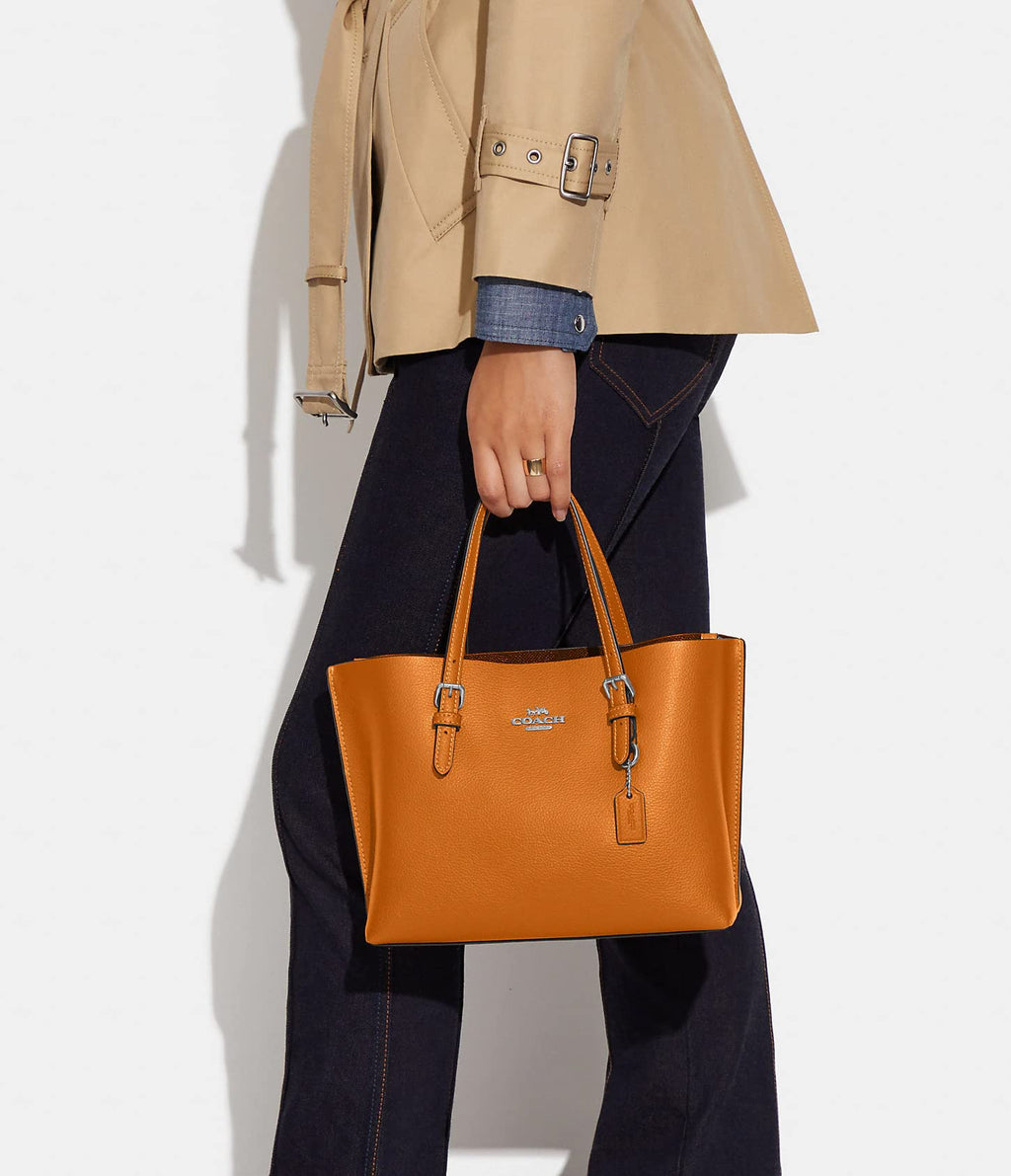 COACH Women's Shoulder City Tote, One Size