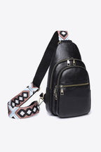 Adored It's Your Time PU Leather Sling Bag - All In The Bag