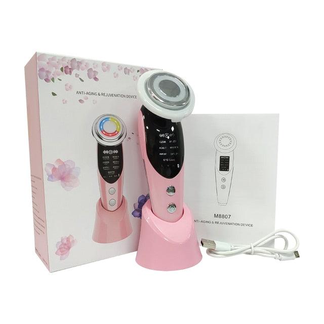 7 in 1 Face Lift Device Facial Massager - All In The Bag 