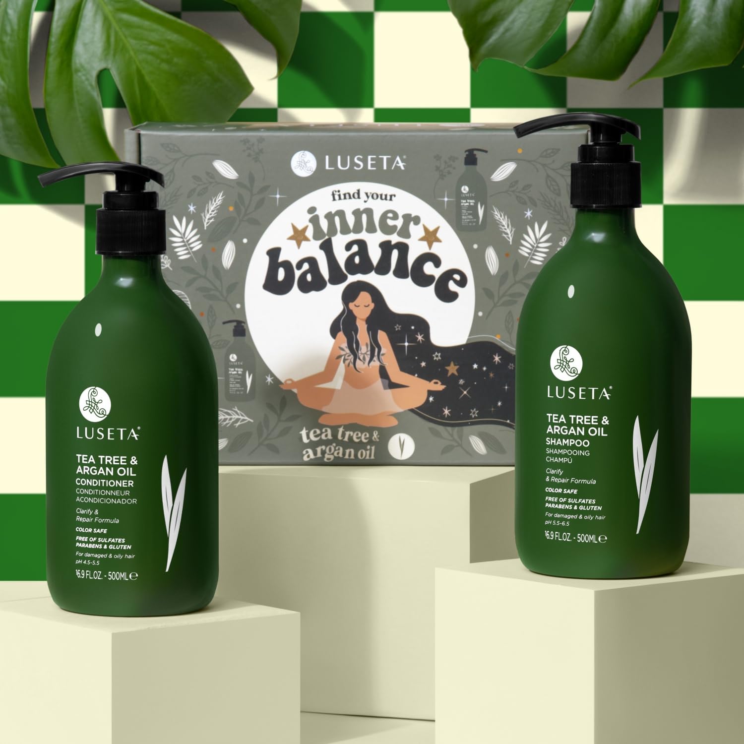 Luseta Biotin Hair Care Set, 2×500 mL