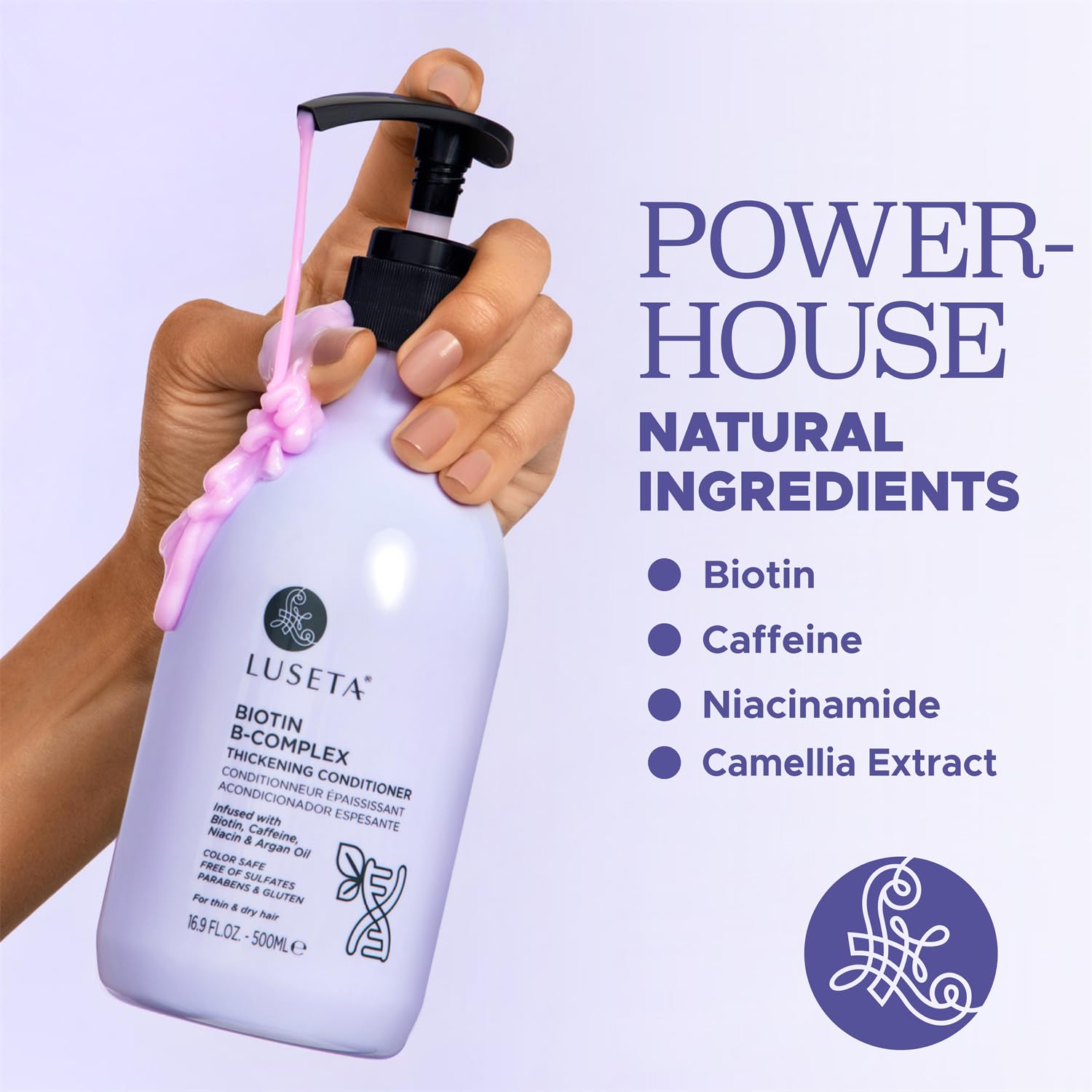 Luseta Biotin Hair Care Set, 2×500 mL