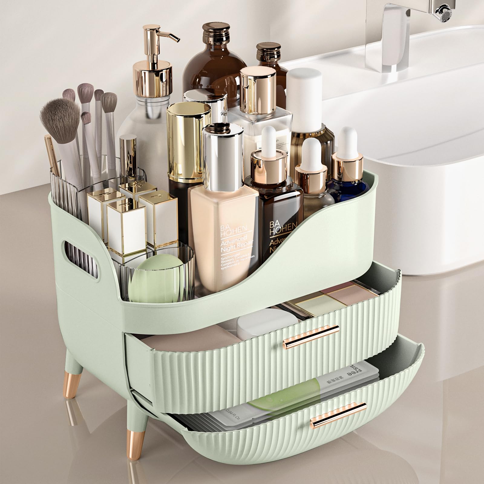 Pajiriona Cosmetic Storage with Handle