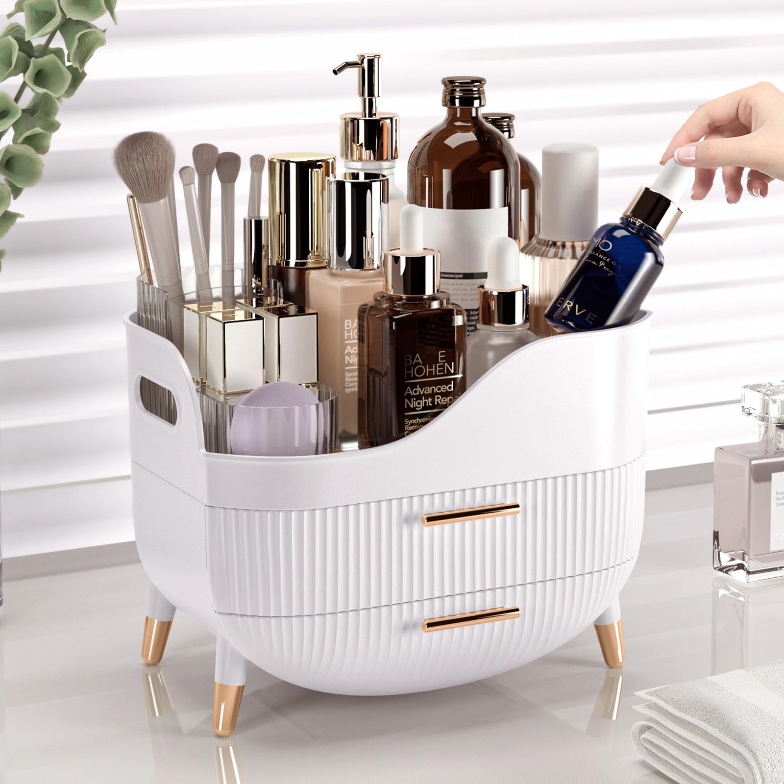 Pajiriona Cosmetic Storage with Handle