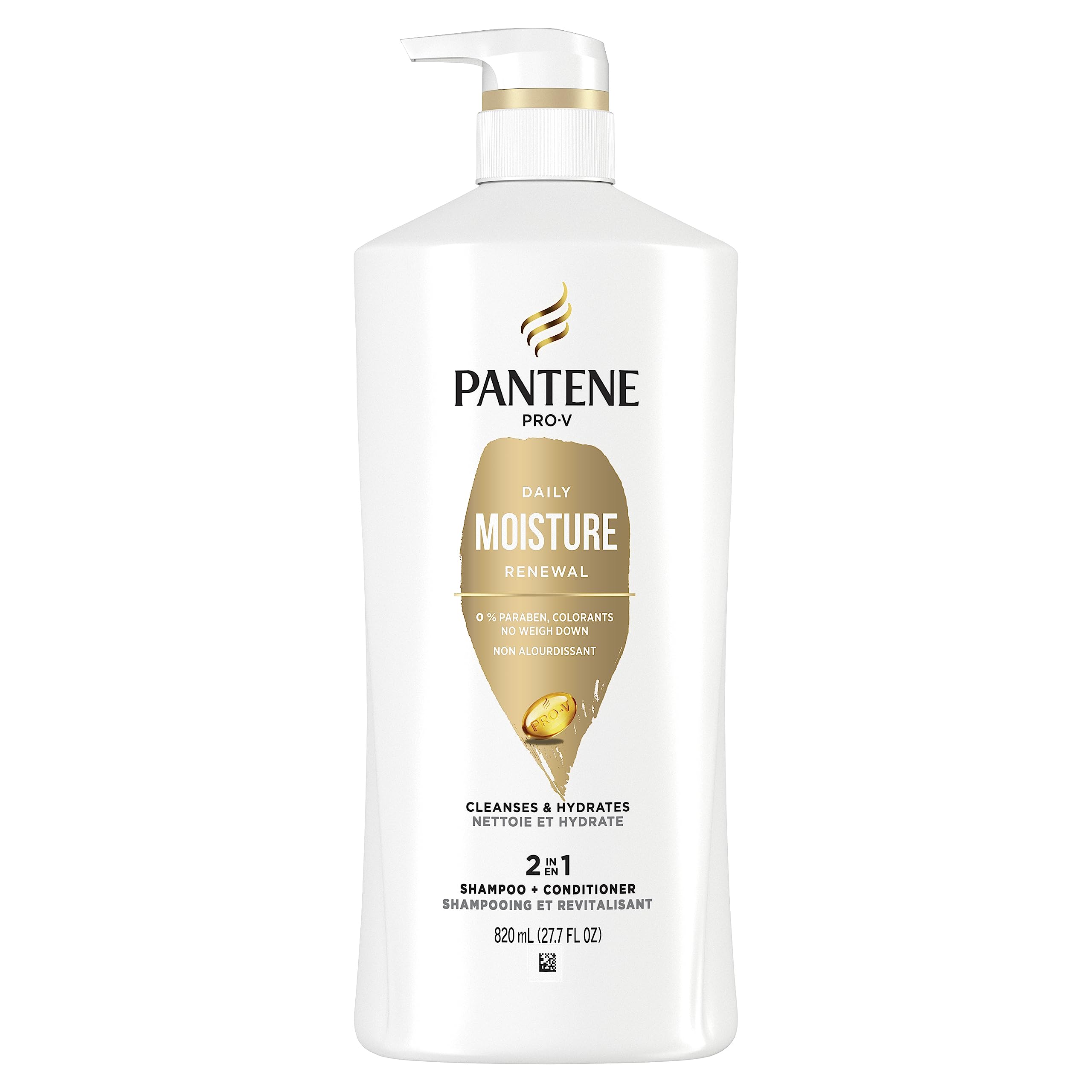 Pantene 2-in-1 Moisture Renewal, 530 mL