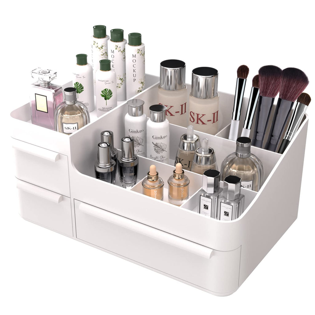 CHANCETSUI Makeup Organizer with Drawer for Vanity