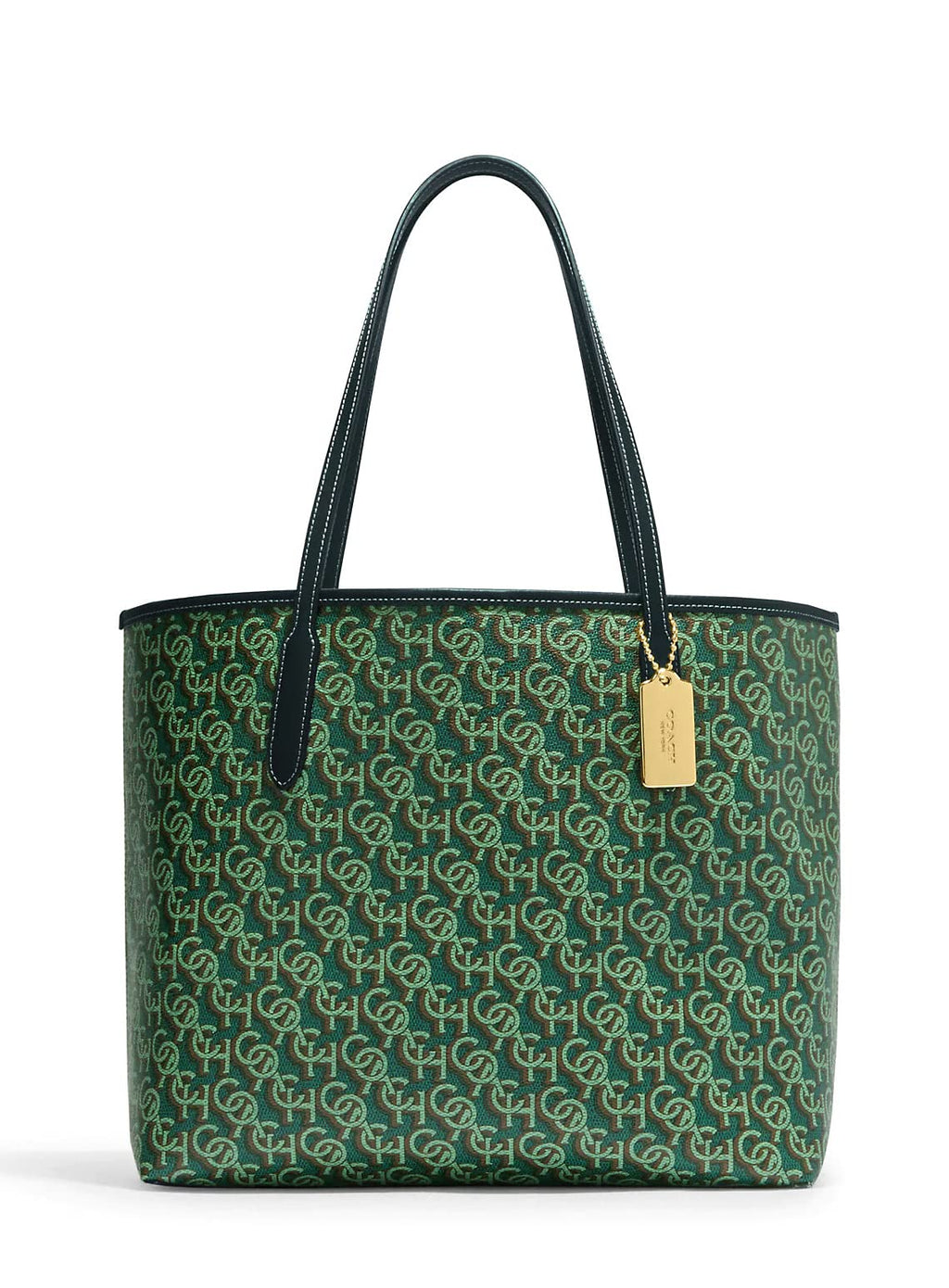 COACH Women's Shoulder City Tote, One Size