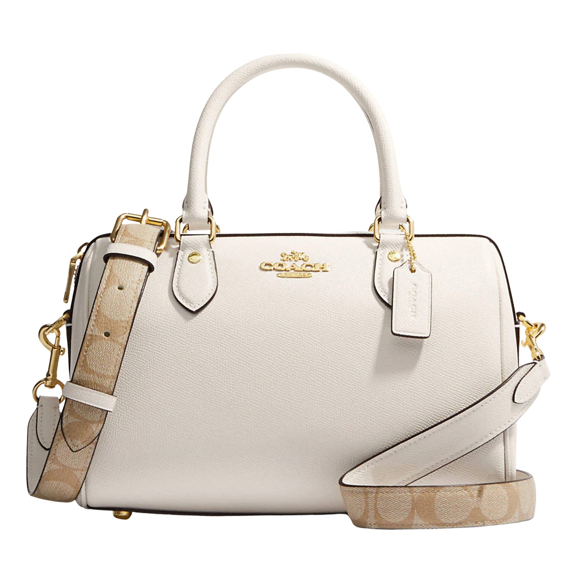 COACH Rowan Satchel in Signature Canvas