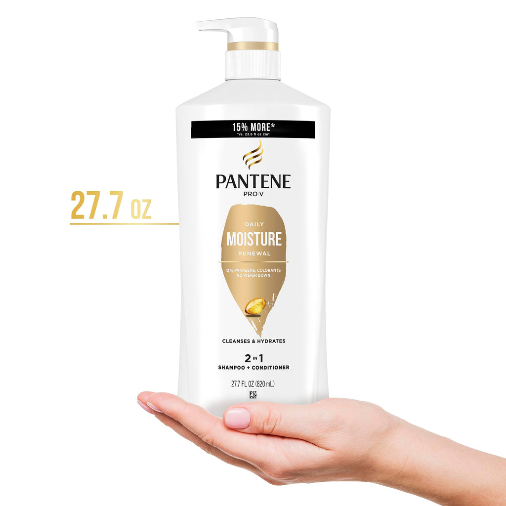 Pantene 2-in-1 Moisture Renewal, 530 mL