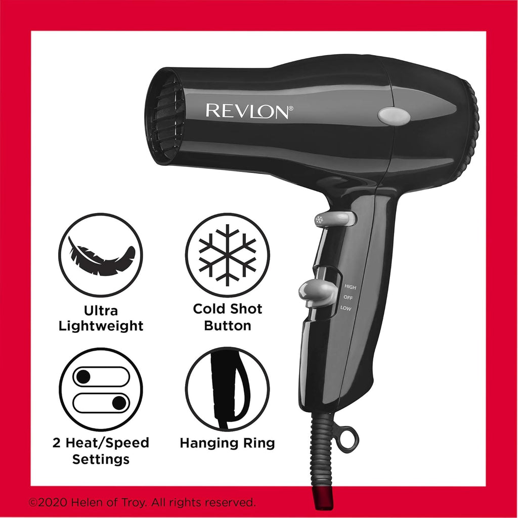 Revlon Compact Hair Dryer – Black