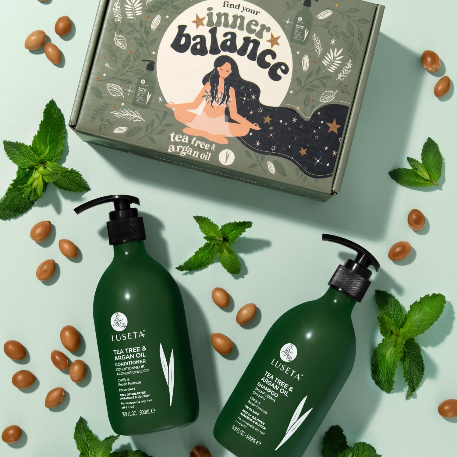 Luseta Biotin Hair Care Set, 2×500 mL