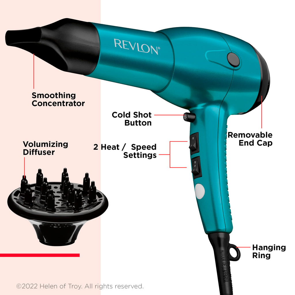 Revlon RV544FBLK Ionic Hair Dryer