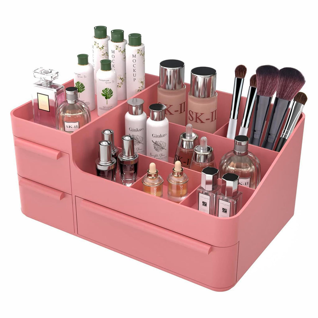 CHANCETSUI Makeup Organizer with Drawer for Vanity