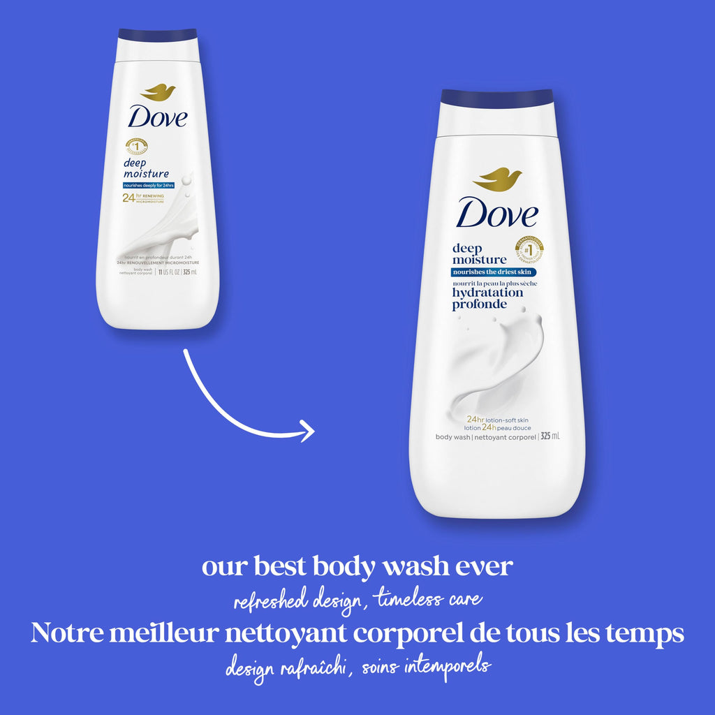 Dove Deep Moisture Body Wash, 325 ml